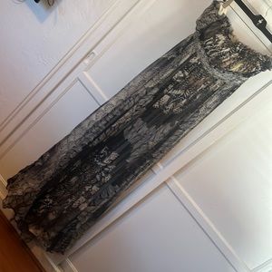 Beautiful New Gown! Strapless, zips up side, built in bust support